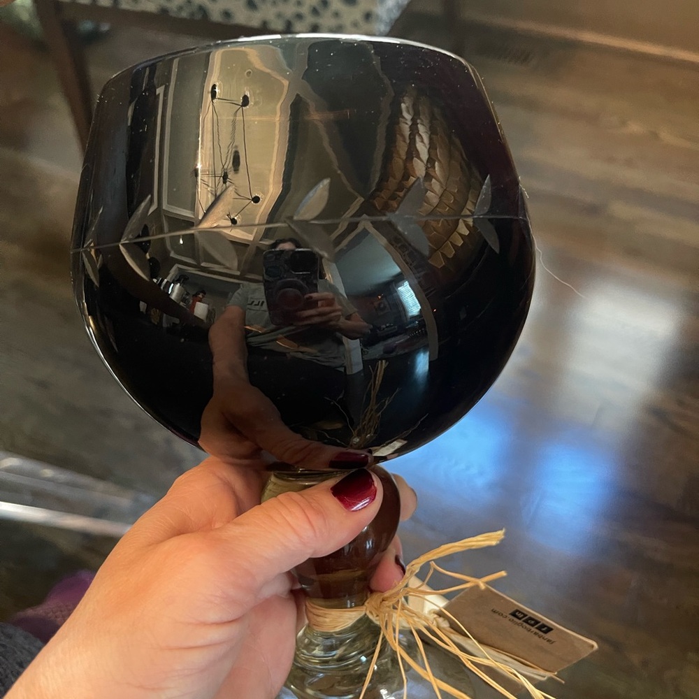 Jan Barboglio Black Goblet